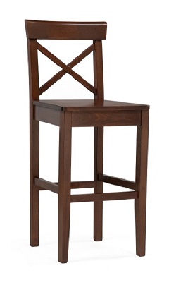 Полубарный деревянный стул WV-13923